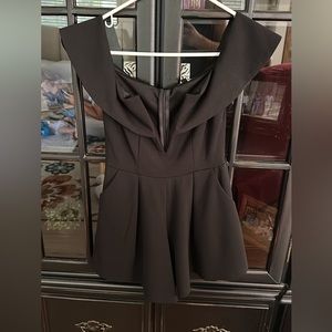 Black Mini romper